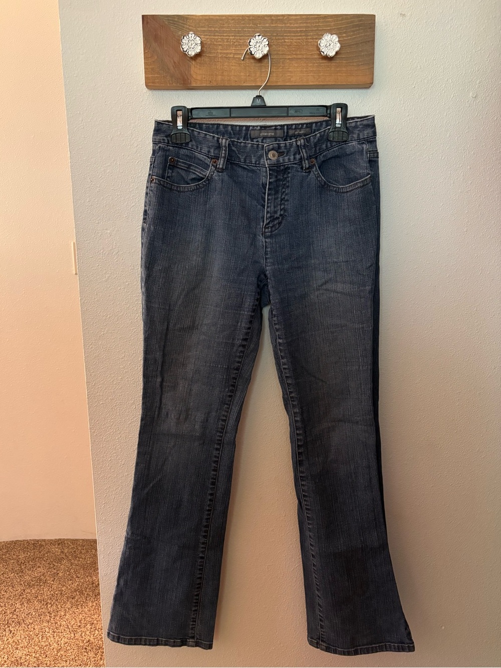 Liz Claiborne Dark Wash Flare Jeans